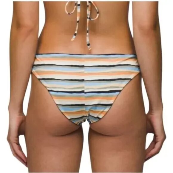 Prana Gemma Reversible Bottoms Women's Medium Water Stripe NWT - Picture 2 of 9